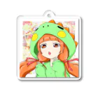 絵菜の恐竜女の子 Acrylic Key Chain