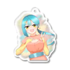 ゆうみさんの女の子 Acrylic Key Chain