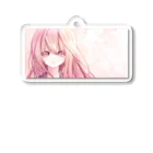 蒼空の地図の桜の少女アクリルキーホルダー Acrylic Key Chain
