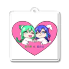 夜のボッチ集会officialのあいりんアクキー Acrylic Key Chain