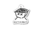 なっとう娘のNATTO BOY Acrylic Key Chain