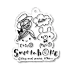 ちこもこのhelloちこもこ Acrylic Key Chain