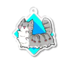 サナギノのねこもむし Acrylic Key Chain