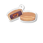 うメェ～ぱん屋さんの回転焼きとあ～んぱん Acrylic Key Chain