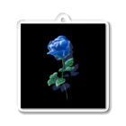 Blue Rose のBlue Rose**青い薔薇 Acrylic Key Chain