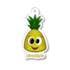 Hey! Kids KidsのCute Pineapple Liam’s English World かわいいパイナップル Acrylic Key Chain