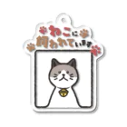 Atelier Zakiのねこに飼われています【ラグドール】 Acrylic Key Chain