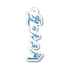 Siesha official goods storeの夏の大三角 ロゴ 水色 Acrylic Key Chain