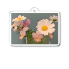 Flower Flower。のけなげな小花。 Acrylic Key Chain