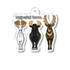 mayon's animal shopのUpgraded horns. つのパン アクリルキーホルダー