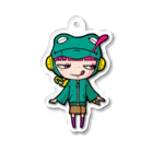 ぼちこの店のアメフリFLOG GIRL Acrylic Key Chain