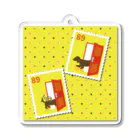 WORDMAN　SHOPのDOG'S DOOR 高下駄ver Acrylic Key Chain