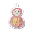 Tama-Nanaのほっこりゆるダルマちゃん Acrylic Key Chain