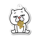 セイコウ スタンプのウザ～～い猫　タイ焼き アクリルキーホルダー