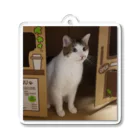 猫店長の店の猫店長 Acrylic Key Chain