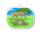 ZOO TYPHOONのチーター Acrylic Key Chain