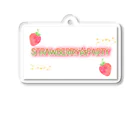 strawberry ON LINE STORE のstrawberry★Party(新ロゴグッズ) Acrylic Key Chain