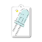 雪だるまのLEDブルーくん Acrylic Key Chain