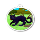 ZOO TYPHOONのクロヒョウ Acrylic Key Chain