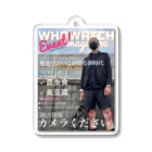 ふわっち配信者を勝手に応援の極楽亭さいこイベントサムネ Acrylic Key Chain