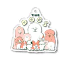 穂の湯のTHE DOGS アクリルキーホルダー