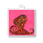ieharatoshiakiの夢見る蛸（たこ） Acrylic Key Chain