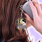 GOODS SHOP【そぞろな小窓】 SUZURI店の【寄席】《紫》 Acrylic Key Chain
