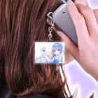 kodo_kodoの水色のサブカルちゃん Acrylic Key Chain