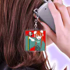 9 10 9（ qu / ten / qu ）のfried rice girl Acrylic Key Chain