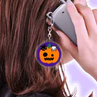 のほほん屋のHalloweenにゃーたちゃん Acrylic Key Chain