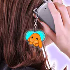 LalaHangeulのLop eared rabbit(ロップイヤーラビット) 英語バージョン Acrylic Key Chain