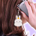 Atelier Pomme verte の鏡餅うさぎ Acrylic Key Chain