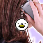 PITTEN PRODUCTSのPIXEL_FACE_03(SLEEP) Acrylic Key Chain