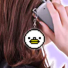 PITTEN PRODUCTSのPIXEL_FACE_05(PRIME) Acrylic Key Chain