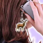 PITTEN PRODUCTSのPIXEL_ANIMAL_03(DEER) Acrylic Key Chain