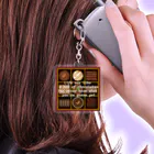 soi hẻm rojiのチョコレート名言 Acrylic Key Chain