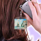MUGEN ARTのモネ　エトルタの断崖  Claude Monet Acrylic Key Chain