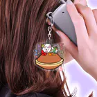 旅猫王子れぉにゃん👑😼公式(©️レイラゆーし。©️ Layla-246yuusi.)のどら焼き☆れぉにゃん Acrylic Key Chain