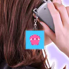 ᵗᵒˡᵘのKawaii SKULL #9355 Acrylic Key Chain