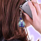 ヤママユ(ヤママユ・ペンギイナ)の着物ぺんぎんーいずれは菖蒲かエンペヒナー(アクキー) Acrylic Key Chain