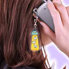 うさぎ帝国SUZURIショップのアブダクション Acrylic Key Chain