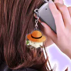 喫茶角砂糖の麦わら角砂糖さん Acrylic Key Chain