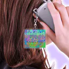 広東もなグッズの羽島ったらマッタイラロゴ Acrylic Key Chain