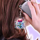 レベルUPのチューリップ×ダイヤモンド Acrylic Key Chain