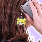 白蛇カエデのちびライちゃん Acrylic Key Chain
