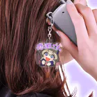 超水道のghostpiaいろいろスタンプ - 感激ですっ Acrylic Key Chain