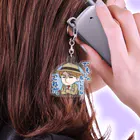 超水道のghostpiaいろいろスタンプ - でもじゃないんだなこれが。 Acrylic Key Chain