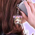 超水道のghostpiaいろいろスタンプ - 召しあがれ Acrylic Key Chain