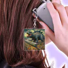 やるか、やらぬか？本人次第の恐竜にはなれなかった Acrylic Key Chain