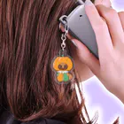 てnこSHOPのパンプキンぽnきち Acrylic Key Chain
